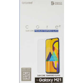 Защитное стекло для экрана Samsung araree by KDLAB для Samsung Galaxy M21 прозрачная 1шт. (GP-TTM215KDATR)