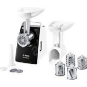 Мясорубка Bosch MFW3X14B 2000Вт белый/черный