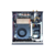 платформа ПК Nettop Hiper Ultion A320(AMD), AMD 320 w/o CPU, 2xDDR4 SODIMM (up to 2133MHz/32Gb), VGA Radeon Vega 8 (1xHDMI, 1xVGA), 4xUSB3.0, 4xUSB2.0, 1x2.5 SATA3, 1xM.2, WiFi+BT, no CR, powercord EU