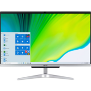 Моноблок Acer Aspire C22-963 21.5" Full HD i3 1005 G1 (1.2)/8Gb/1Tb 5.4k/SSD128Gb/UHDG/CR/Windows 10 Professional/GbitEth/WiFi/BT/65W/клавиатура/мышь/серебристый 1920x1080