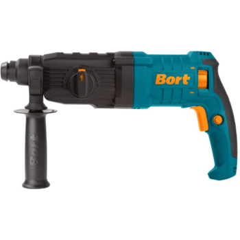 Bort Перфоратор электрический BHD-800x2 {800 Вт; SDS+ ; 3,2 кг; 1420 об/мин; 5400 уд/мин; 220...240 В; 50 Гц; аксессуаров 12 шт; гарантия 2 г} [93410716]