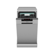 Посудомоечная машина Weissgauff DW 4015 серебристый (узкая)