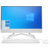Моноблок HP 24-df0032ur NT 23.8" FHD(1920x1080) Pentium J5040, 4GB DDR4 2400 (1x4GB), SSD 128Gb, Intel Internal Graphics, noDVD, kbd&mouse wired, HD Webcam, Snow White, Win10, 1Y Wty