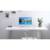 Моноблок HP 24-df0032ur NT 23.8" FHD(1920x1080) Pentium J5040, 4GB DDR4 2400 (1x4GB), SSD 128Gb, Intel Internal Graphics, noDVD, kbd&mouse wired, HD Webcam, Snow White, Win10, 1Y Wty