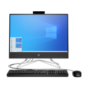 Моноблок HP 22-df0017ur NT 21.5" FHD(1920x1080) Pentium J5040, 4GB DDR4 2400 (1x4GB), SSD 256Gb, Intel Internal Graphics, noDVD, kbd&mouse wired, HD Webcam, JetBlack, Win10, 1Y Wty