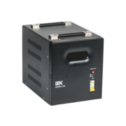 Стабилизатор напряжения IEK Expand 5кВА однофазный черный (IVS21-1-005-11)