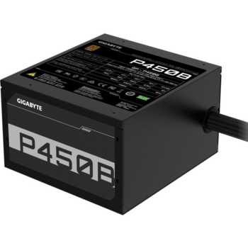 Блок питания 450W Gigabyte GP-P450B (ATX, 80+ Bronze, APFC, 20+4P, 2xPCIe 6+2P, 3хMolex, 6xSATA, 1xFDD, 12cm fan) (GP-P450B)