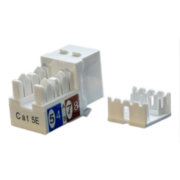 Модуль Hyperline KJ9-8P8C-C5E-90-WH информ. KeystoneRJ45 кат.5E UTP бел. (упак.:1шт)