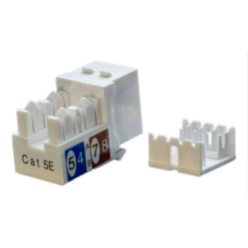 Модуль Hyperline KJ9-8P8C-C5E-90-WH информ. KeystoneRJ45 кат.5E UTP бел. (упак.:1шт)