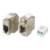 Модуль Hyperline KJ8-8P8C-C5E-180-TLS-SH-F-WH информ. KeystoneRJ45 кат.5E FTP стальной