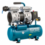 Компрессор поршневой Hyundai HYC 1406S безмасляный 140л/мин 6л 750Вт синий
