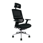Кресло игровое Thermaltake CYBERCHAIR E500 черный сетка