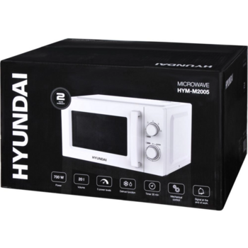 Микроволновая Печь Hyundai HYM-M2005 20л. 700Вт белый
