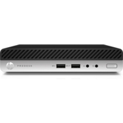 Комплект HP ProDesk 400 G5 Mini i3 9100T (3.13) 8Gb SSD256Gb/UHDG 630 Windows 10 Professional 64 GbitEth 65W клавиатура мышь черный монитор в комплекте 23.8" Mini In One 24 1920x1080