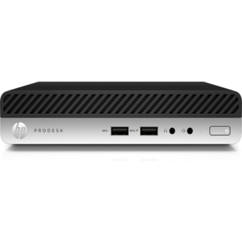 Комплект HP ProDesk 400 G5 Mini i3 9100T (3.13) 8Gb SSD256Gb/UHDG 630 Windows 10 Professional 64 GbitEth 65W клавиатура мышь черный монитор в комплекте 23.8" Mini In One 24 1920x1080