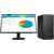 Комплект HP Desktop Pro A G3 MT Ryzen 3 3200 (3.6) 8Gb SSD256Gb/Vega 8 Windows 10 Professional 64 GbitEth 180W клавиатура мышь черный монитор в комплекте 23.8" N246v 1920x1080