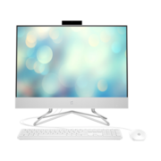 Моноблок HP 24-df0014ur NT 23.8" FHD(1920x1080) AMD Athlon 3050U, 4GB DDR4 2400 (1x4GB), SSD 128Gb, AMD Integrated Graphics, noDVD, kbd&mouse wired, HD Webcam, Snow White, Win10, 1Y Wty