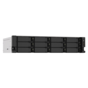 Сетевое хранилище NAS Qnap TS-1273AU-RP-8G 12-bay стоечный Ryzen V1500B