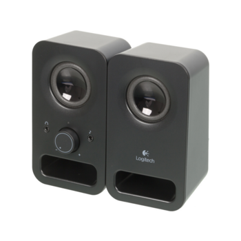 Колонки Logitech Z150 2.0 черный 3Вт
