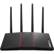 Роутер беспроводной Asus RT-AX55 AX1800 10/100/1000BASE-TX черный