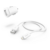 Автомобильное зар./устр. Hama H-183266 2.4A USB для Apple белый (00183266)