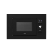 Встраиваемая микроволновая печь Midea Объем 20 л, Мощность микроволн 800 Вт, Мощность гриля 1000 Вт, Электронное управление, Корпус из нержавеющей стали, 8 программ авто меню, 5 уровней мощности, Таймер, Размораживание по весу /времени, Звуковой сигнал по