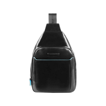Рюкзак слинг мужской Piquadro Blue Square CA4827B2/N черный кожа