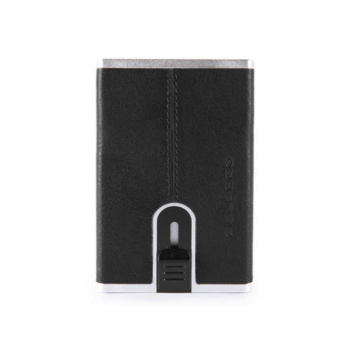 Чехол для кредитных карт Piquadro Black Square PP4825B3R/N черный натур.кожа