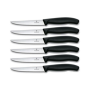 Набор ножей кухон. Victorinox Swiss Classic 6.7233.6 компл.:6предм. черный европодвес