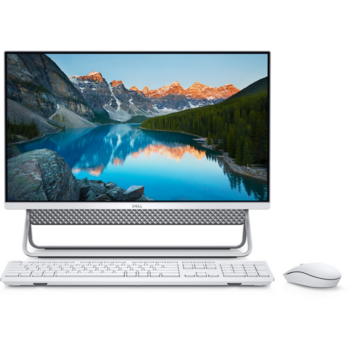 Моноблок Dell Inspiron 5400 23.8" Full HD Touch i7 1165G7 (2.8) 16Gb 1Tb 5.4k SSD256Gb MX330 2Gb CR Windows 10 Professional GbitEth WiFi BT 130W клавиатура мышь Cam серебристый 1920x1080