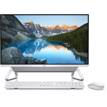 Моноблок Dell Inspiron 7700 27" Full HD i5 1135G7 (2.4) 8Gb SSD512Gb MX330 2Gb CR Windows 10 Professional GbitEth WiFi BT 130W клавиатура мышь Cam серебристый 1920x1080