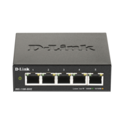 D-Link DGS-1100-05V2/A1A Настраиваемый L2 коммутатор с 5 портами 10/100/1000Base-T