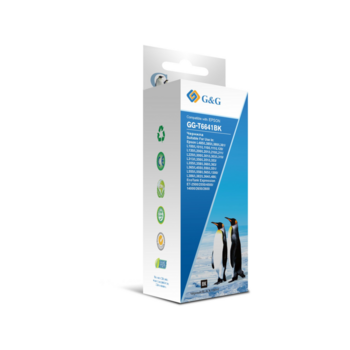 Чернила G&G GG-T6641BK черный 100мл для Epson L100, L110, L120, L130, L132, L210, L222
