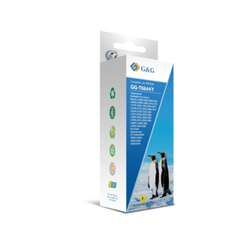 Чернила G&G GG-T6644Y желтый 100мл для Epson L100, L110, L120, L130, L132, L210, L222