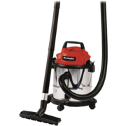 Строительный пылесос Einhell TC-VC 1812 S 1250Вт (уборка: сухая/влажная) серебристый