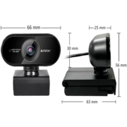 Камера Web A4Tech PK-930HA черный 2Mpix (1920x1080) USB2.0 с микрофоном