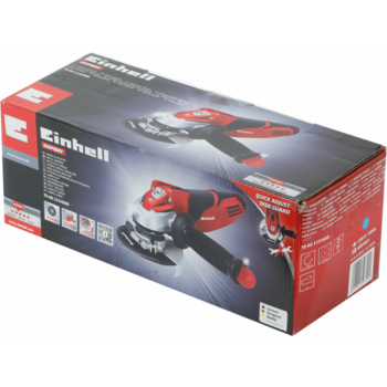 Углошлифовальная машина Einhell TE-AG 115/600 600Вт 12000об/мин рез.шпин.:M22.2 d=115мм (4430855)
