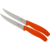 Набор ножей Victorinox Swiss Classic 6.7936.12L9B (6.7936.12L9B) для пиццы компл.:2предм. оранжевый блистер