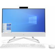 Моноблок HP 22-df1012ur 21.5" Full HD i5 1135G7 (2.4)/8Gb/SSD256Gb/Iris Xe/CR/Windows 10/GbitEth/WiFi/BT/90W/клавиатура/мышь/Cam/белый 1920x1080