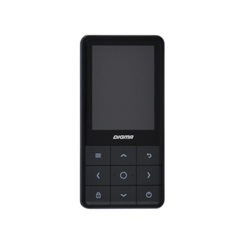 Плеер Hi-Fi Flash Digma Y4 BT 16Gb черный/2.4"/FM/microSDHC