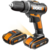 Worx Дрель-шуруповерт аккумуляторная WX101.1, 30Нм, 20В, АКБ x2 1,5Ач, ЗУ 0,4А, кейс [WX101.1]