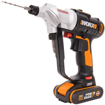 Дрель-шуруповерт Worx WX176.2 аккум. патрон:Шестигранник 6.35 мм (1/4) (кейс в комплекте)