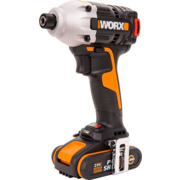 Гайковерт ударный Worx WX261 аккум. патрон:Шестигранник 6.35 мм (1/4) (кейс в комплекте)