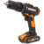 Worx Дрель-шуруповерт ударная аккумуляторная WX371.1, 20В, 40Нм, 2Ач x2, кейс [WX371.1]
