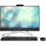 Моноблок HP 24-df1004ur 23.8" Full HD i5 1135G7 (2.4) 4Gb SSD256Gb Iris Xe CR Free DOS 3.0 GbitEth WiFi BT 90W клавиатура мышь Cam черный 1920x1080