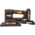 Worx Виброшлифмашина аккумуляторная WX820, 20В, 2 Ач х1, кейс [WX820]