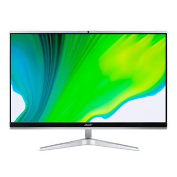 Моноблок Acer Aspire C22-1650 21.5" Full HD i3 1115G4 (3) 4Gb 1Tb UHDG CR noOS GbitEth WiFi BT 65W клавиатура мышь Cam серебристый 1920x1080