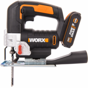 Лобзик Worx WX543 +1пил. 2600ходов/мин от аккумулятора (кейс в комплекте)