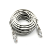 Патч-корд Buro UTP-5E-10M-G UTP 4 пары cat.5E CCA molded 10м серый RJ-45 (m)-RJ-45 (m)