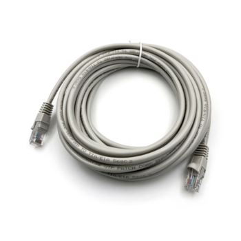 Патч-корд Buro UTP-5E-7M-G UTP 4 пары cat.5E CCA molded 7м серый RJ-45 (m)-RJ-45 (m)
